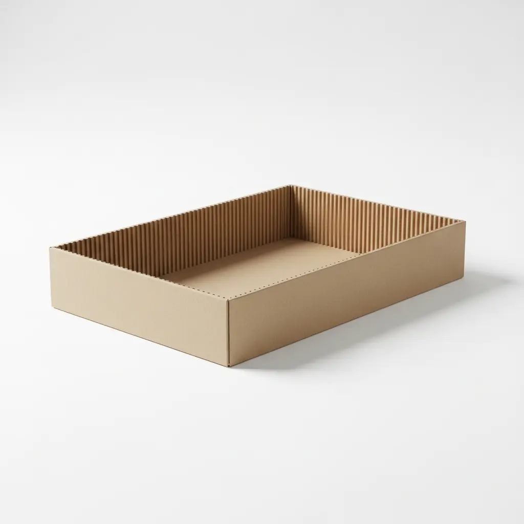Open Corrugated Tray