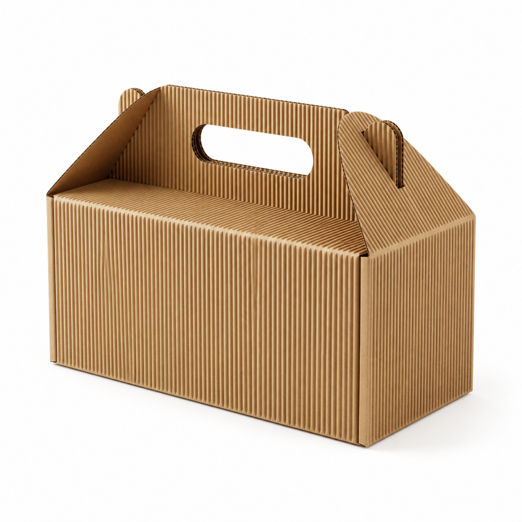 Corrugated Carry Box with Handle