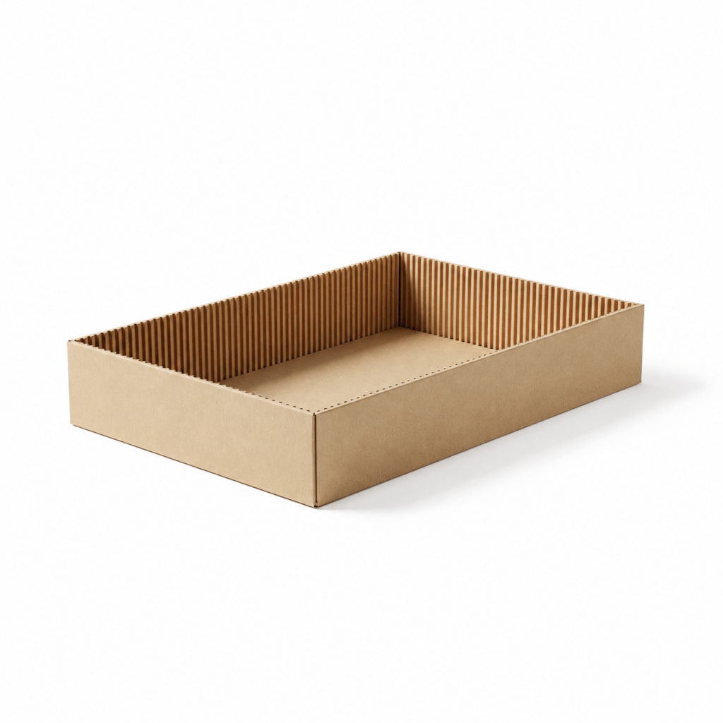 Open Corrugated Tray