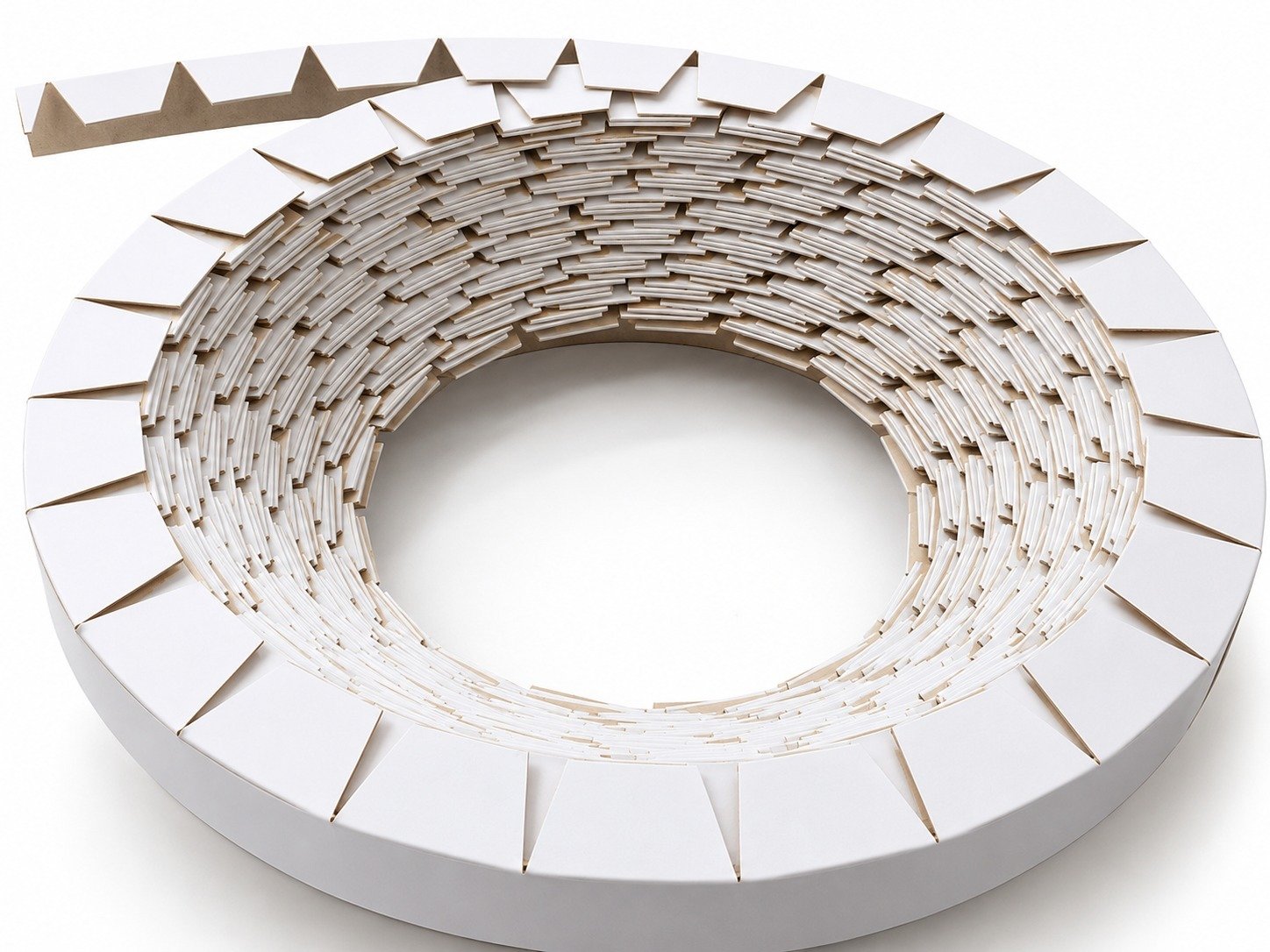 Round Edge Protector White - Kraftsol
